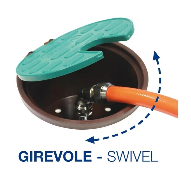 Laistīšanas šļūtenes kastīte ar vārstu Color Tap ART.260