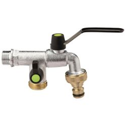 Dārza krāns TDM Brass Art 455. 1-2". 3-4" ārējā vītne