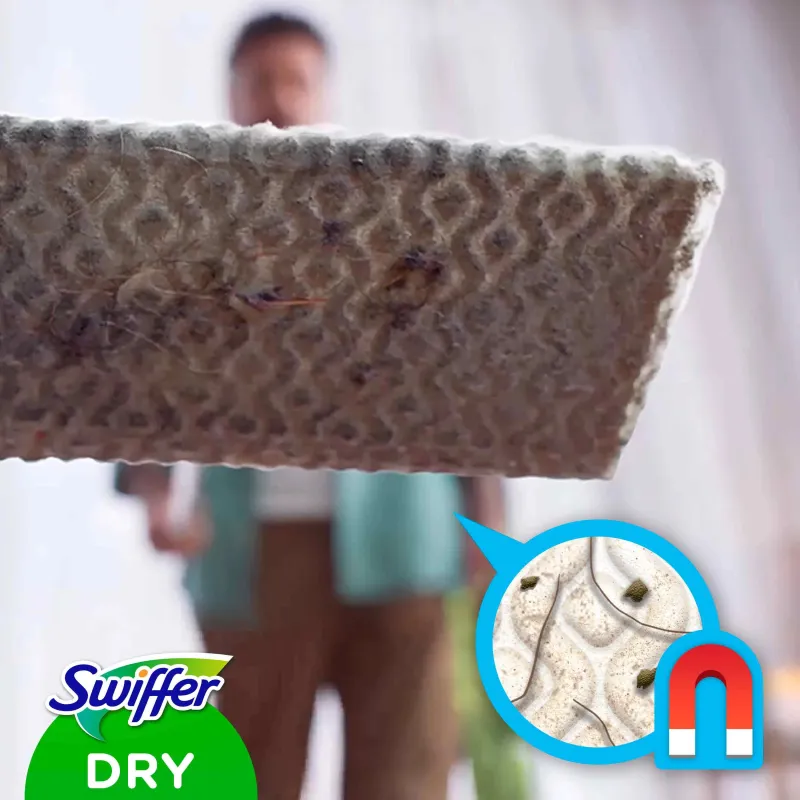 Добавление сухой половой тряпки Swiffer, для разного пола, 36 шт.