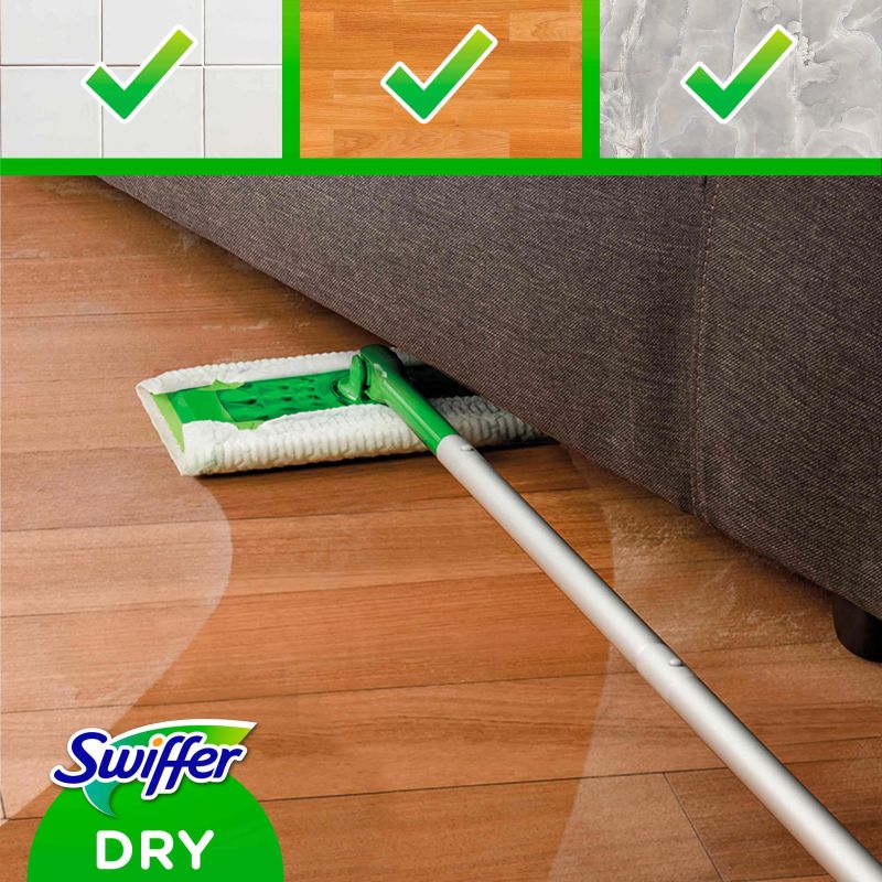 Swiffer Sweeper Sausās Grīdas Lupatas. 36 gab