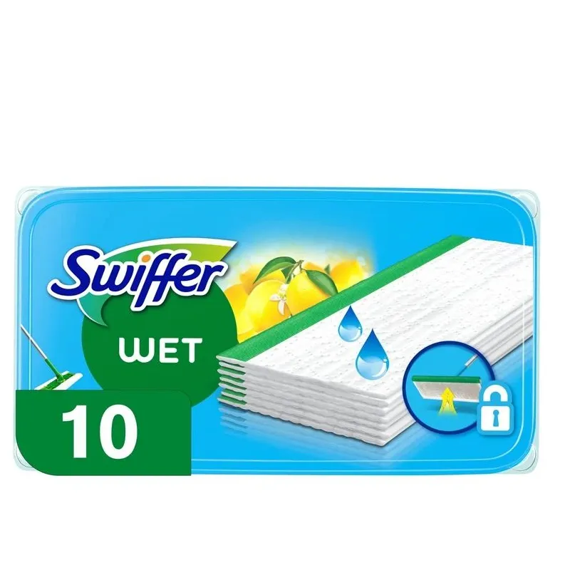 Swiffer Sweeper Mitrās Salvetes, 10 gab