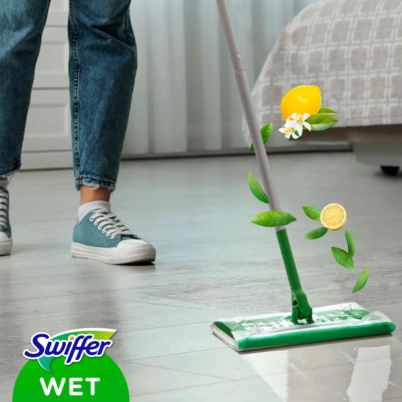 Swiffer Sweeper Mitrās Salvetes. 10 gab