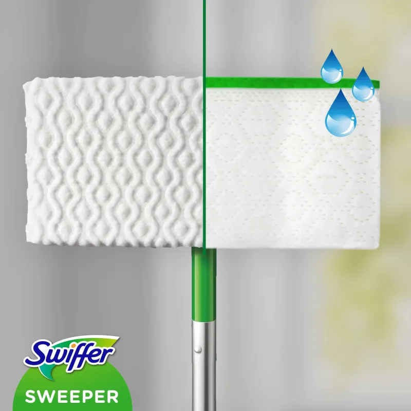 Swiffer Sweeper Starter Kit XXL, 11 Grindų Šluosčių ,Sausas 8 vnt + Šlapias 3 vnt,