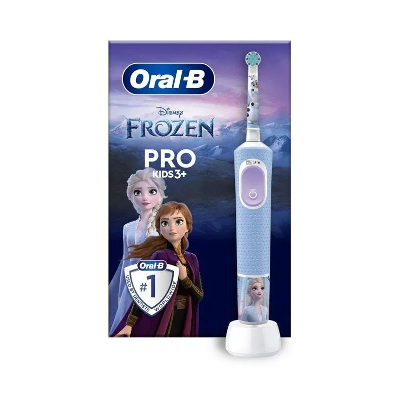 Elektriskā zobu birste Oral-B D103.413.2K Vitality PRO Kids 3+ Frozen, violeta krās.