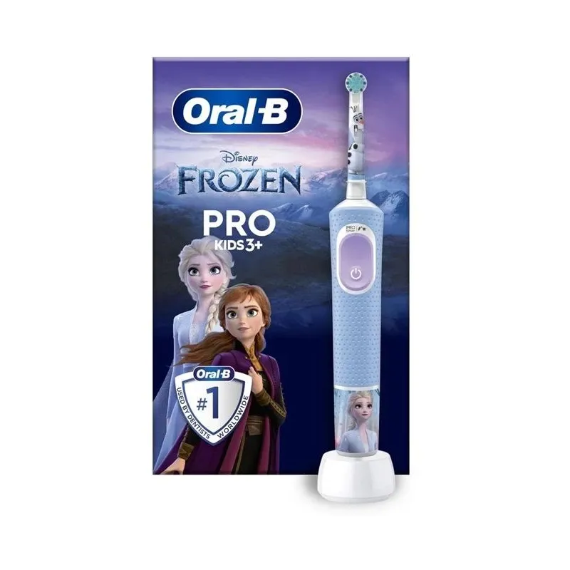 Elektriskā zobu birste Oral-B D103.413.2K Vitality PRO Kids 3+ Frozen, violeta krās.