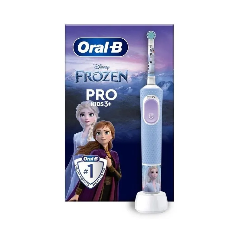 Elektriskā zobu birste Oral-B D103.413.2K Vitality PRO Kids 3+ Frozen, violeta krās.