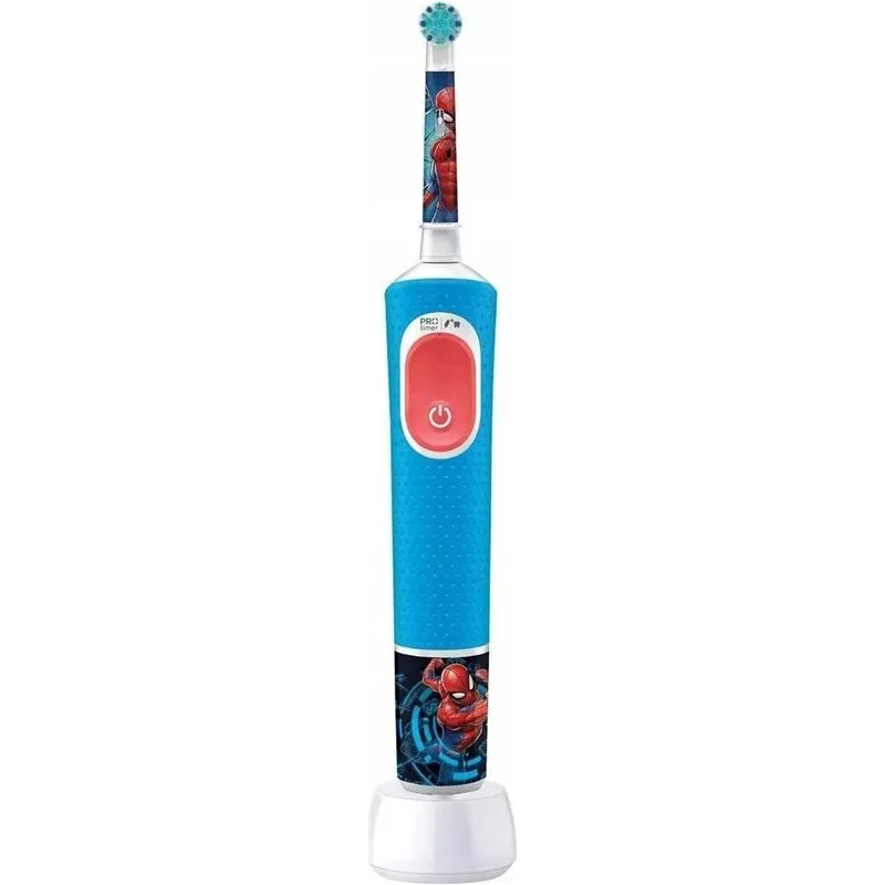 Elektriskā zobu birste Oral-B D103.413.2K Vitality PRO Kids, zila krās.-sarkana krās.