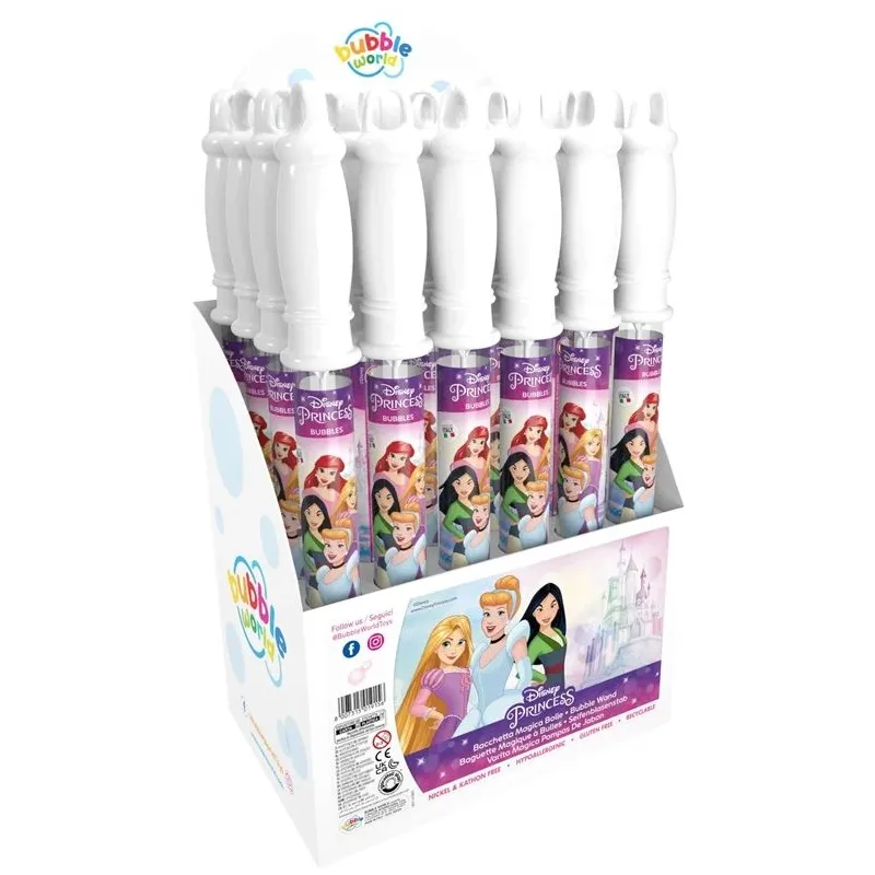 Ziepju burbuļi Disney Princess, 120 ml