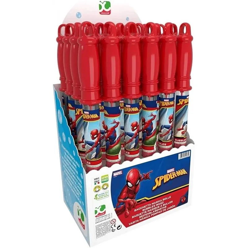 Soap bubbles wand disney spider man