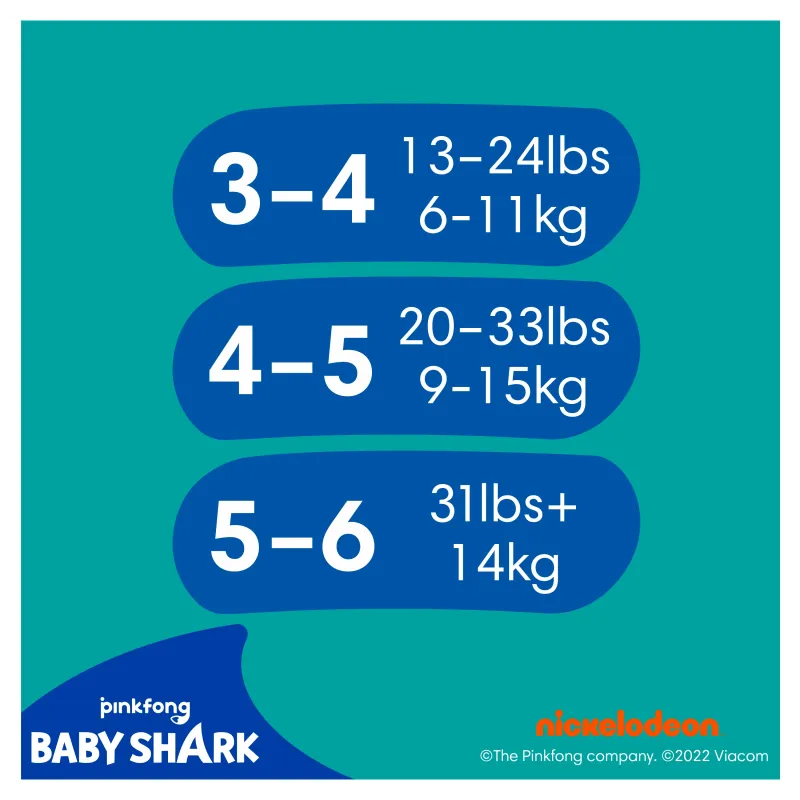 Pampers Pants Splashers, 3-4 Dydžio, 12 Sauskelnių, 6-11 kg