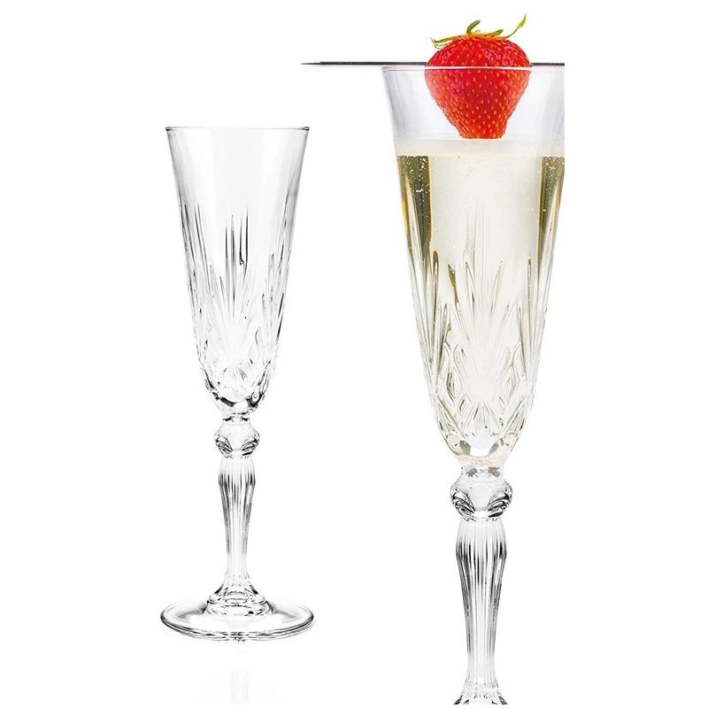 Šampanieša glāzes RCR MELODIA, 160 ml, 6 gab.