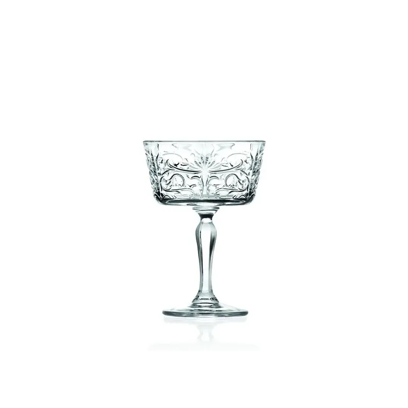 Šampanieša glāžu komplekts RCR Tattoo, kristāls, 0.268 l, 6 gab.