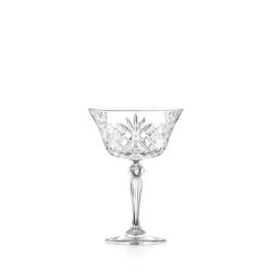 Šampanieša glāžu komplekts RCR. kristāls. 0.230 l. 6 gab.