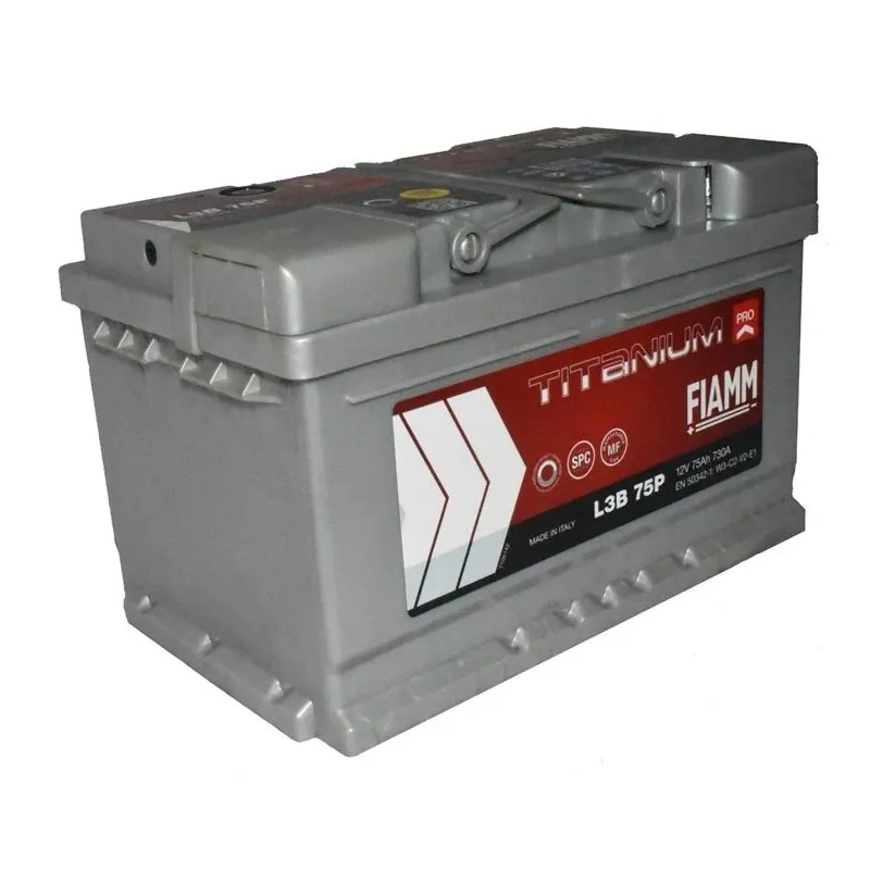 Akumulators Fiamm Titanium Pro L3B 75P, 12 V, 75 Ah, 730 A
