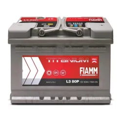 Akumuliatorius Fiamm L3 80P, 12 V, 80 Ah, 730 A