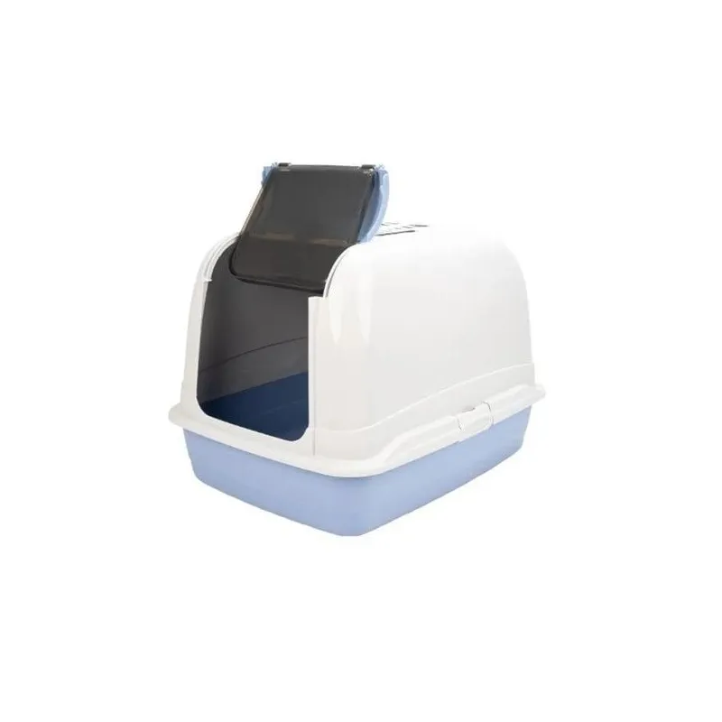 Slēgta tipa kaķu tualete Ferplast 72070099, ,krāsa-dizains tiek izvēlēts nejauši,, iekštelpu, 65.5 cm x 50 cm x 47 cm