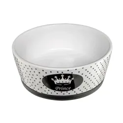 Миска для животного Ferplast, 1.1 л, белый цв.-черный цв.