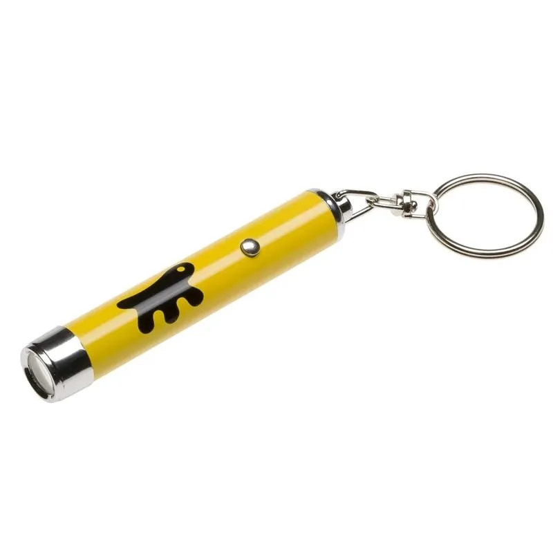 Rotaļlieta kaķiem ar lāzeru Ferplast, dzeltena krās.