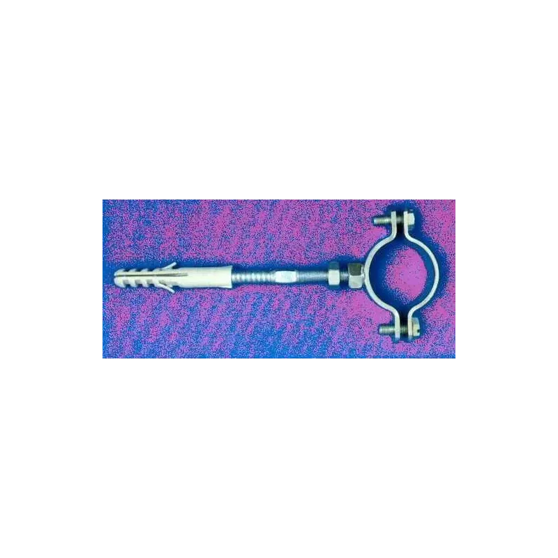 Caurules skava 125 mm M8-M10 ar gumiju