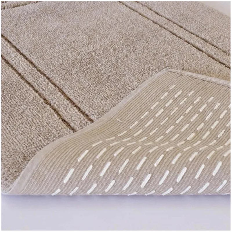 Vannas istabas paklājs Saniplast Bamboo 354118, brūna krās., 110 cm x 60 cm