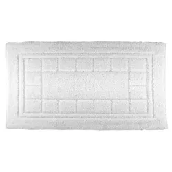 Vannitoa põrandamatt Saniplast Sibylle 324143, valge v., 90 cm x 55 cm