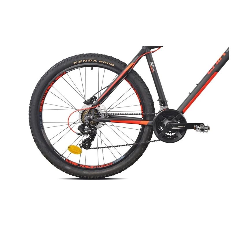 Velosipēds outliner 27.5in melns-sarkans