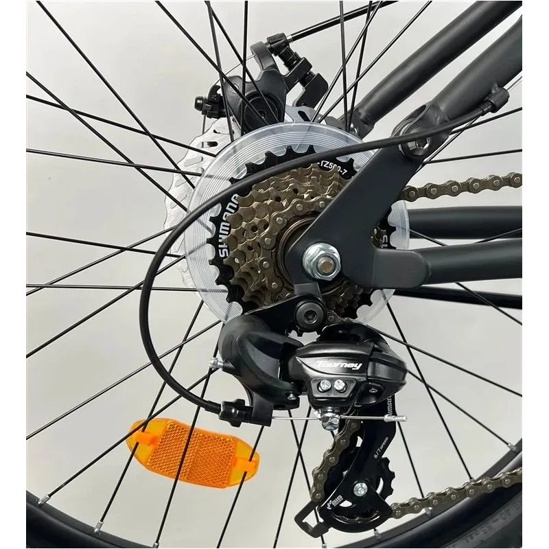 Velosipēds kalnu Outliner, 24 , 14 rāmis, melna-zaļa
