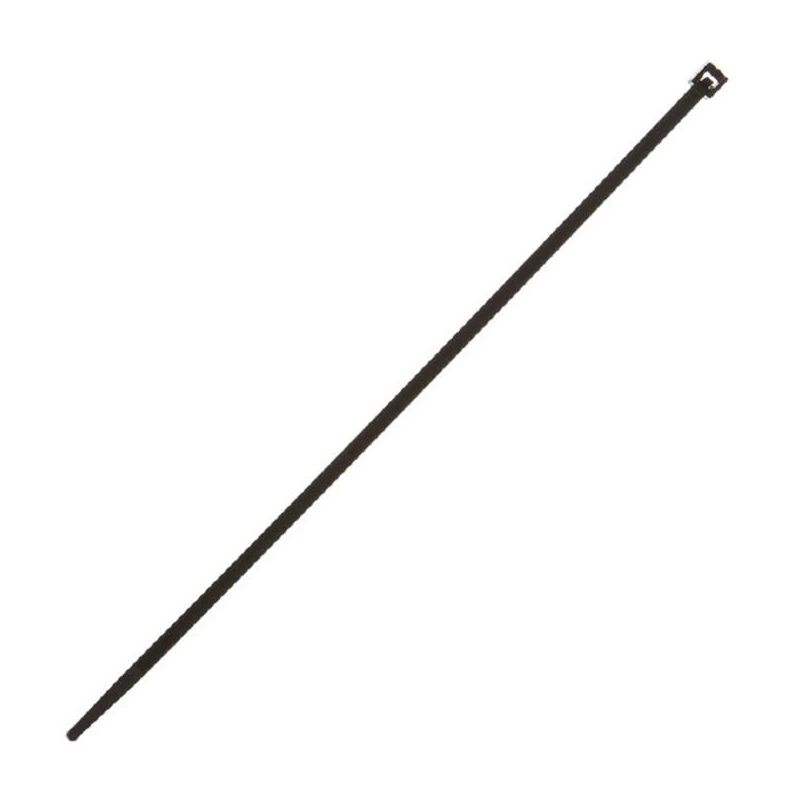 Vadu stiprinājuma siksnas 2-LOCK. 4.5x250mm. melnas. 100gab