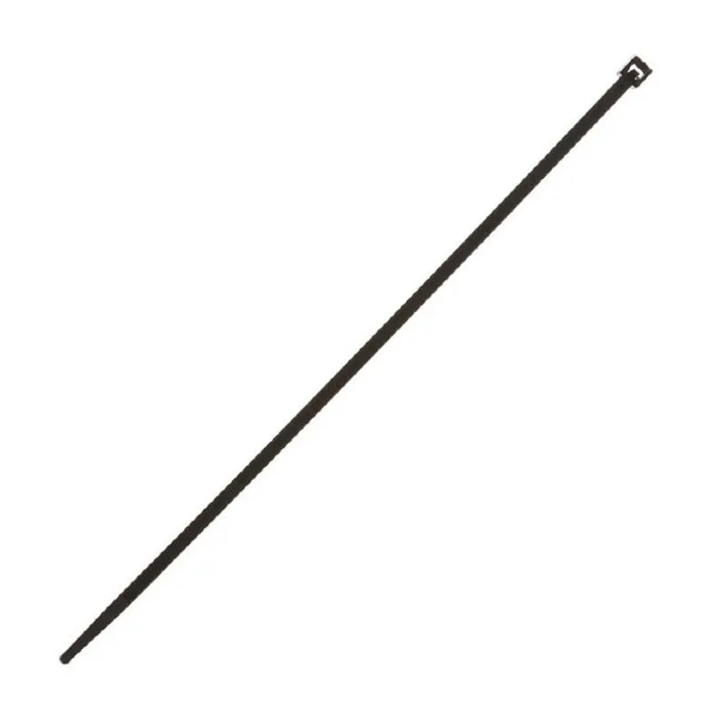 Stiprināšanas siksna, poliamīds, melna krās., 360 mm x 4.5 mm