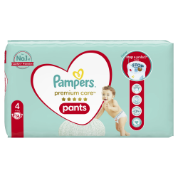 Pampers Premium Care Pants, Izmērs 4, 116 Autiņbiksītes, 9-15kg