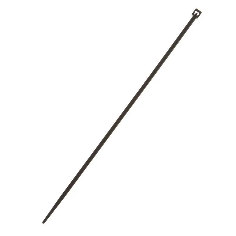 Stiprināšanas siksna Elematic, poliamīds, melna krās., 160 mm x 2.6 mm