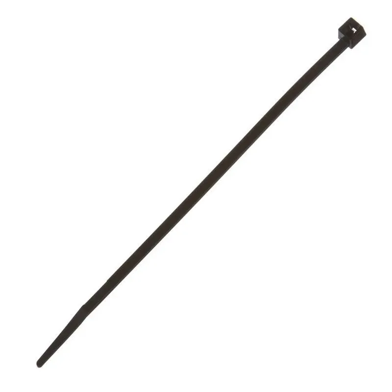 Stiprināšanas siksna Elematic, poliamīds, melna krās., 140 mm x 3.5 mm