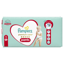 Pampers Premium Care Pants, Izmērs 5, 104 Autiņbiksītes, 12-17kg