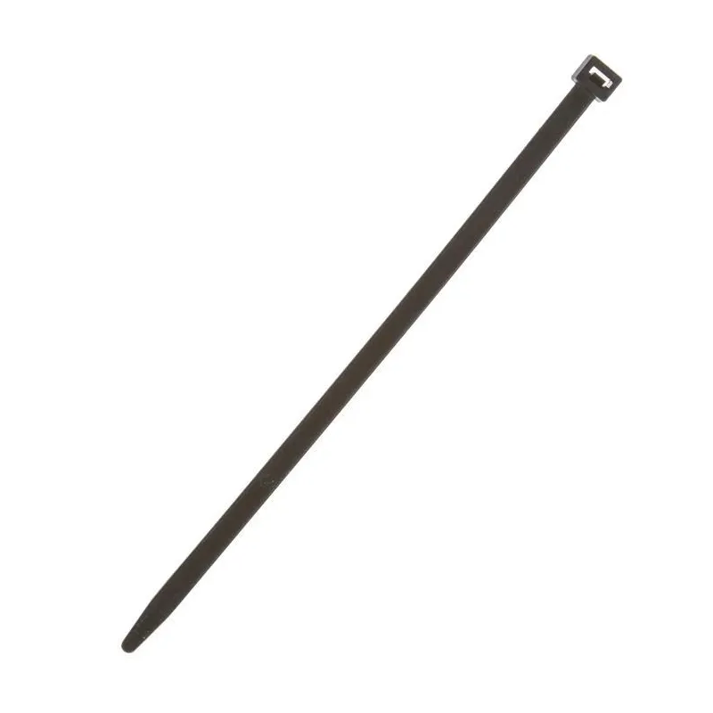 Stiprināšanas siksna Elematic, poliamīds, melna krās., 240 mm x 7.8 mm