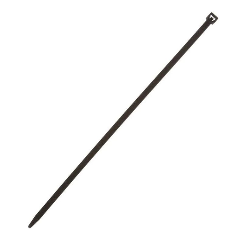 Stiprināšanas siksnas Elematic. 7.5 x 365 mm. melns