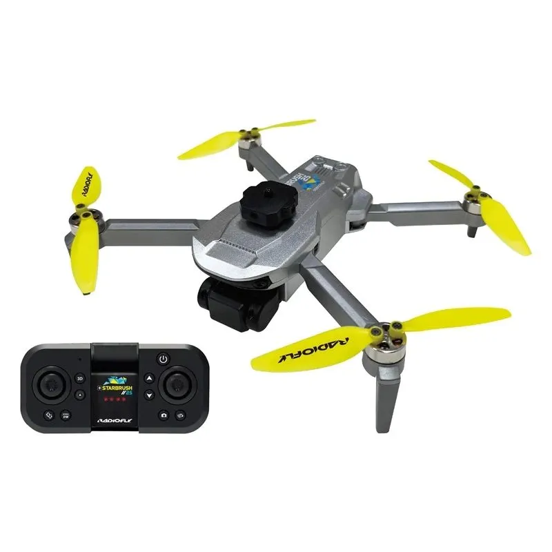 Rotaļu drons Radiofly RC Star Brush 40036, melna