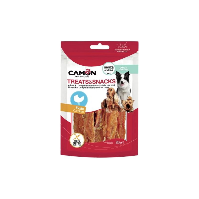 Camon Gardums Mīkstās vistas gaļas strēmeles 80g