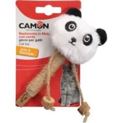 Camon Matatabi un plīša rotaļlieta kaķiem ar džutas virvi,14cm