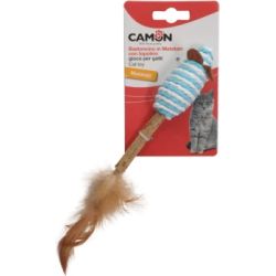 Camon Rotaļlieta kaķiem - Matatabi pele ar spalvām 14cm