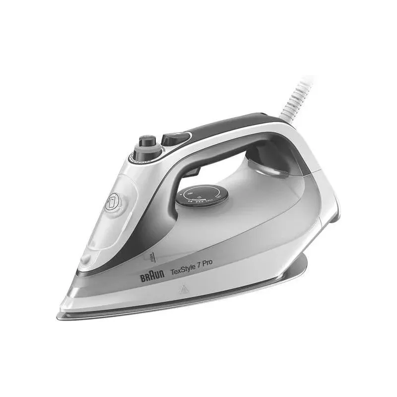 Gludeklis Braun TexStyle 7 Pro SI 7149WB, balta krās.-pelēka krās.