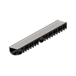 Drenāžas kanāls cinkots tērauds Easyline Aco. A15. 100 cm