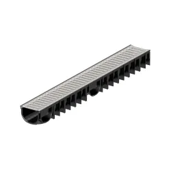 Drenāžas kanāls cinkots tērauds Easyline Aco. A15. 100 cm
