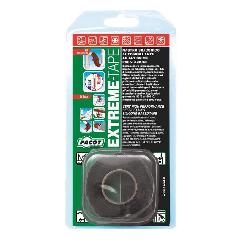 Līmlente extreme 25.4x3m extne2503 melna ,facot,