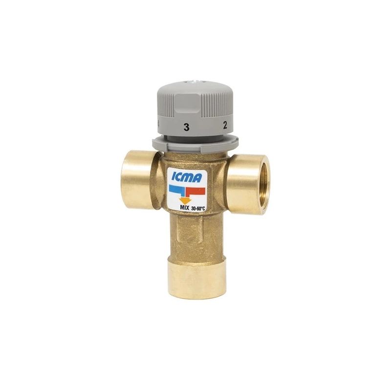 Temperatūras regulators ICMA 1". F-F. 30 - 65°C