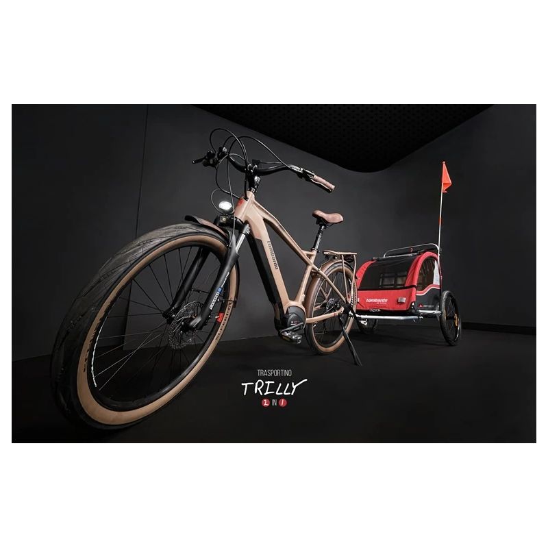 Piekabe Lombardo. poliesters. melna-sarkana