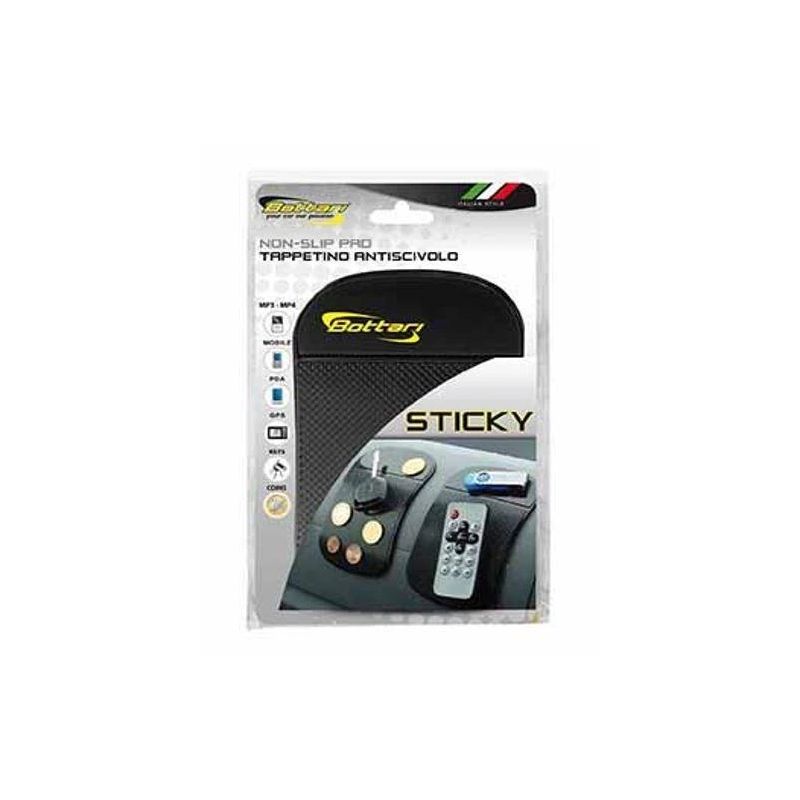 Neslīdošs automašīnas mobilā telefona paklājiņš Bottari Sticky