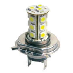 Lemputė LED H4 18SMD 5050 balta. 1 vnt
