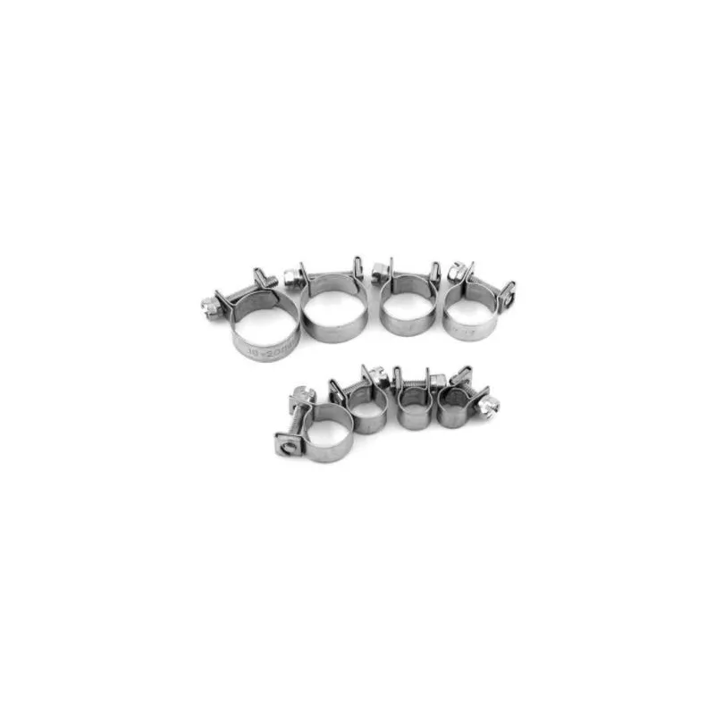 Tērauda šļūtenes skavas automašīnai Bottari Inox, 6 - 27 mm, 10 gab.