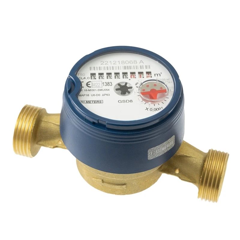 Aukstā ūdens skaitītājs dn20 130 mm 4 m³-h R100