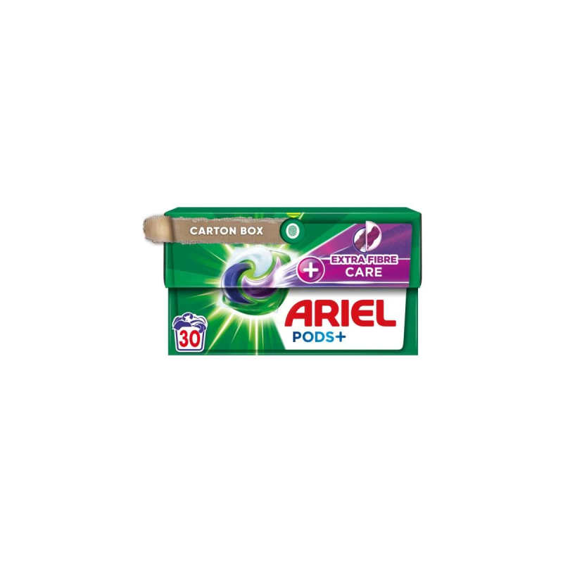 ARIEL Extra Fiber Care veļas mazgāšanas kapsulas 30gab